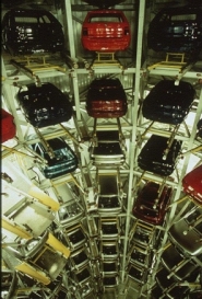 Car Buffer between Paint and Assembly